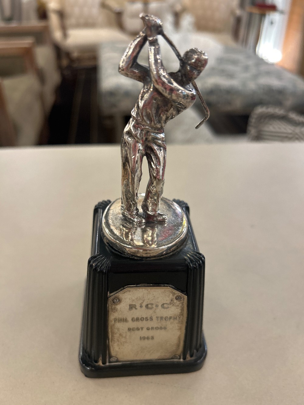 Vintage Golf Trophy - 1965