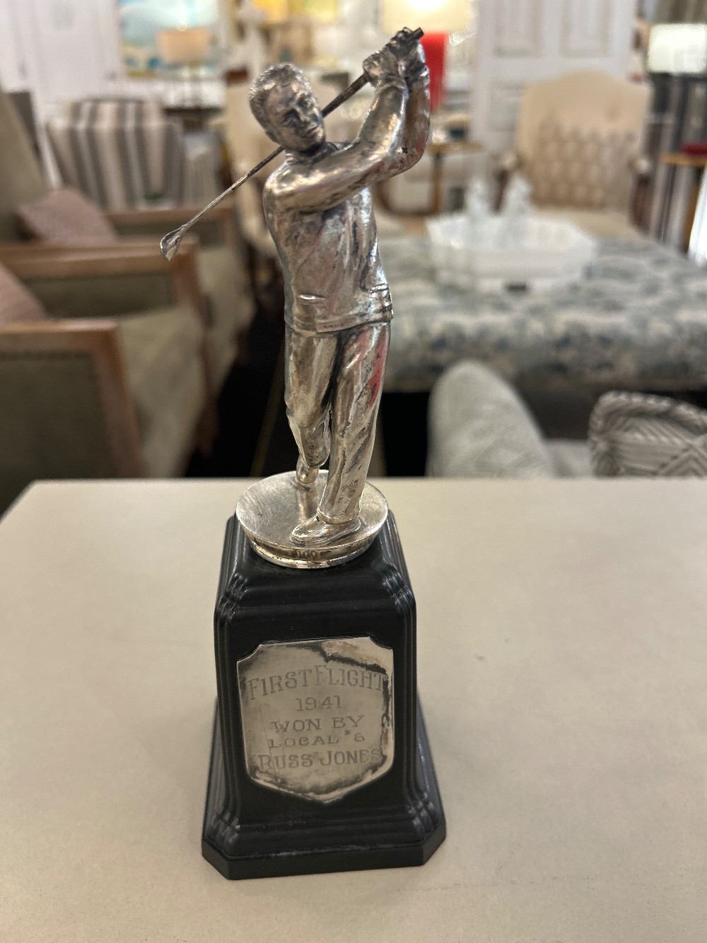 Vintage Golf Trophy - 1941