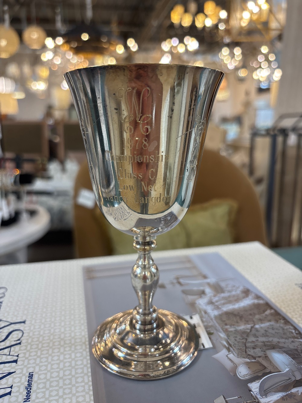 Vintage Golf Tournament Trophy - 1978