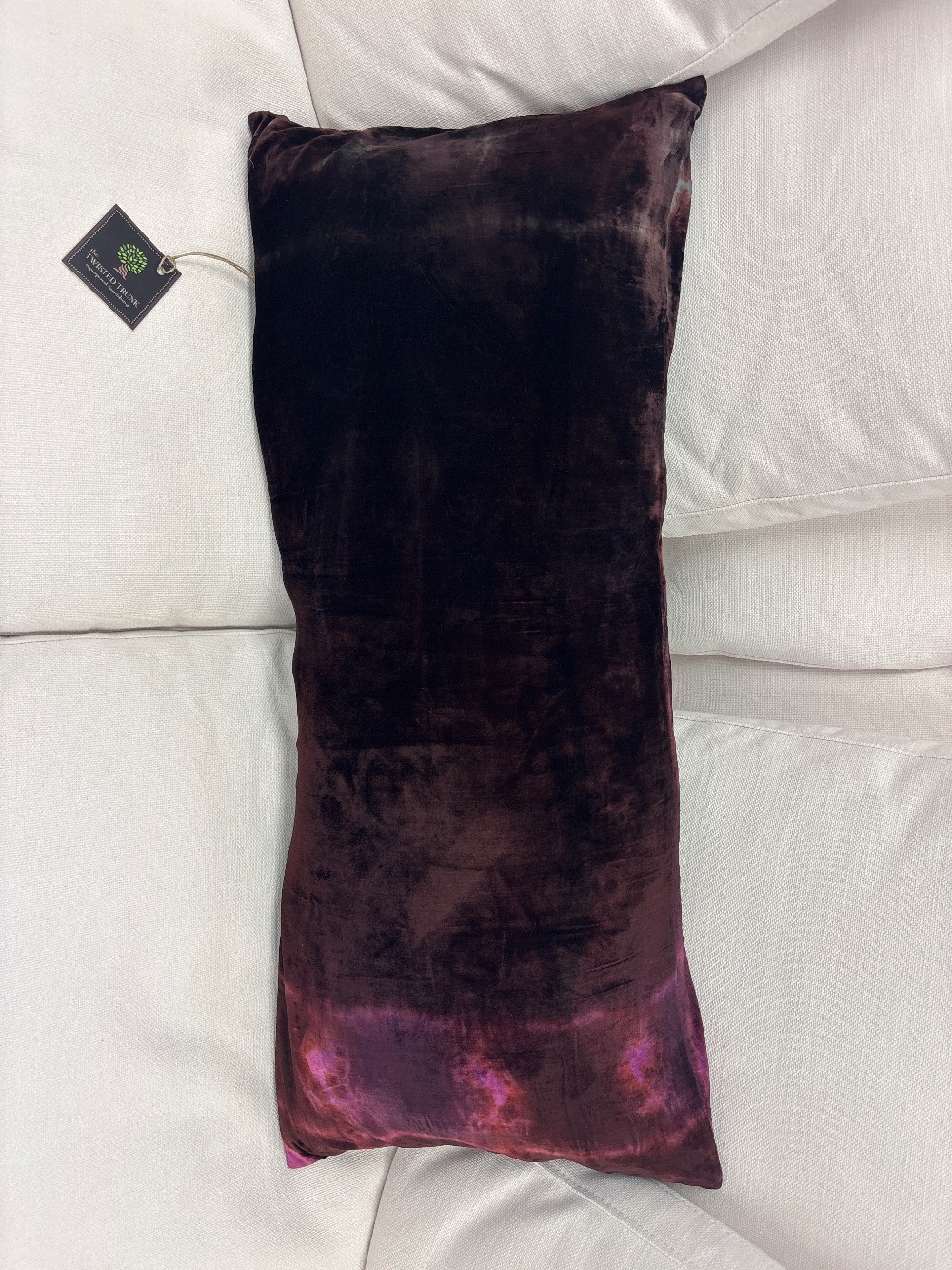 Kevin O'Brien Studio Silk Velvet Oversized Lumbar Pillow