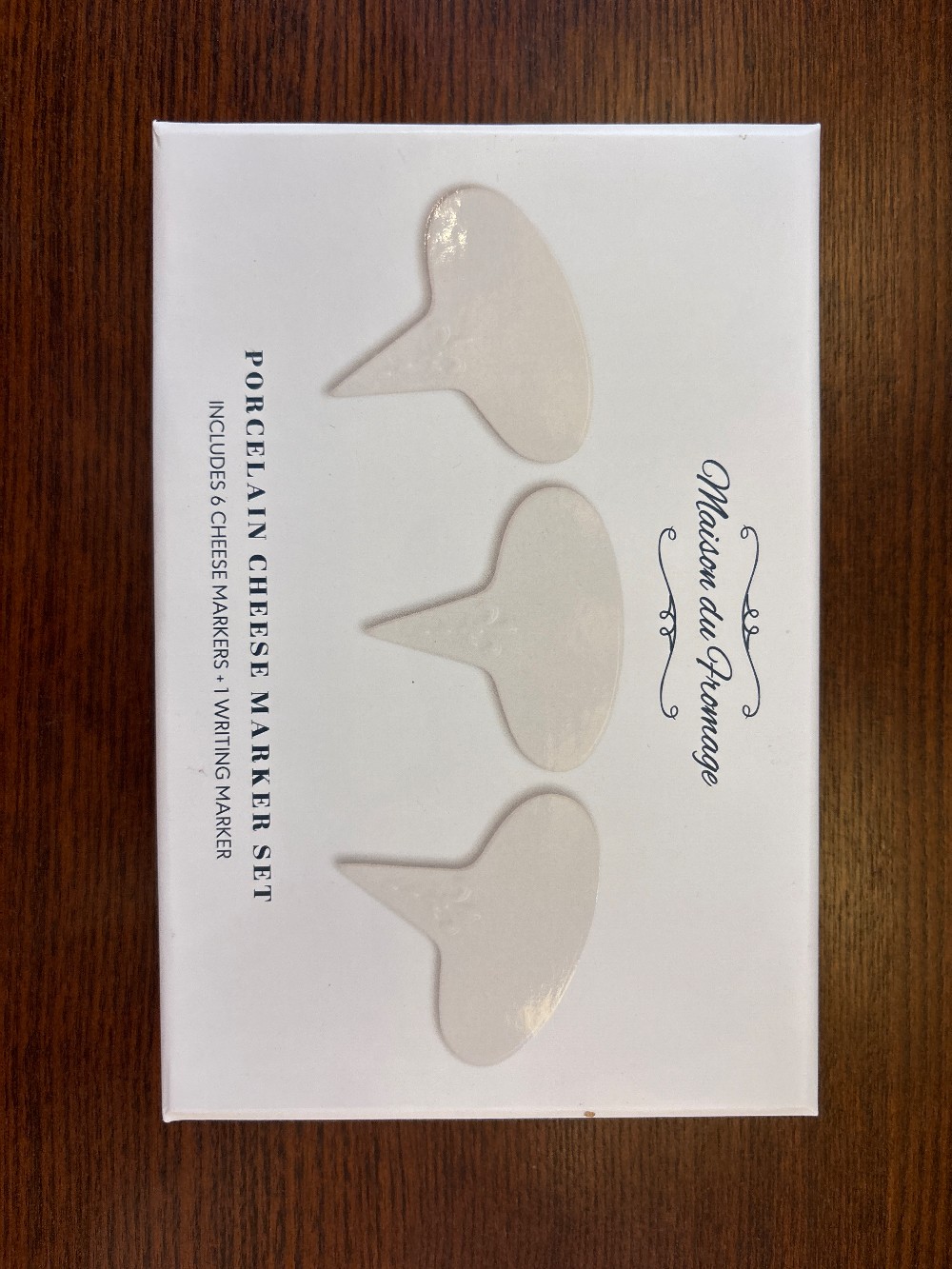 Maison du Fromage Porcelain Cheese Marker Set