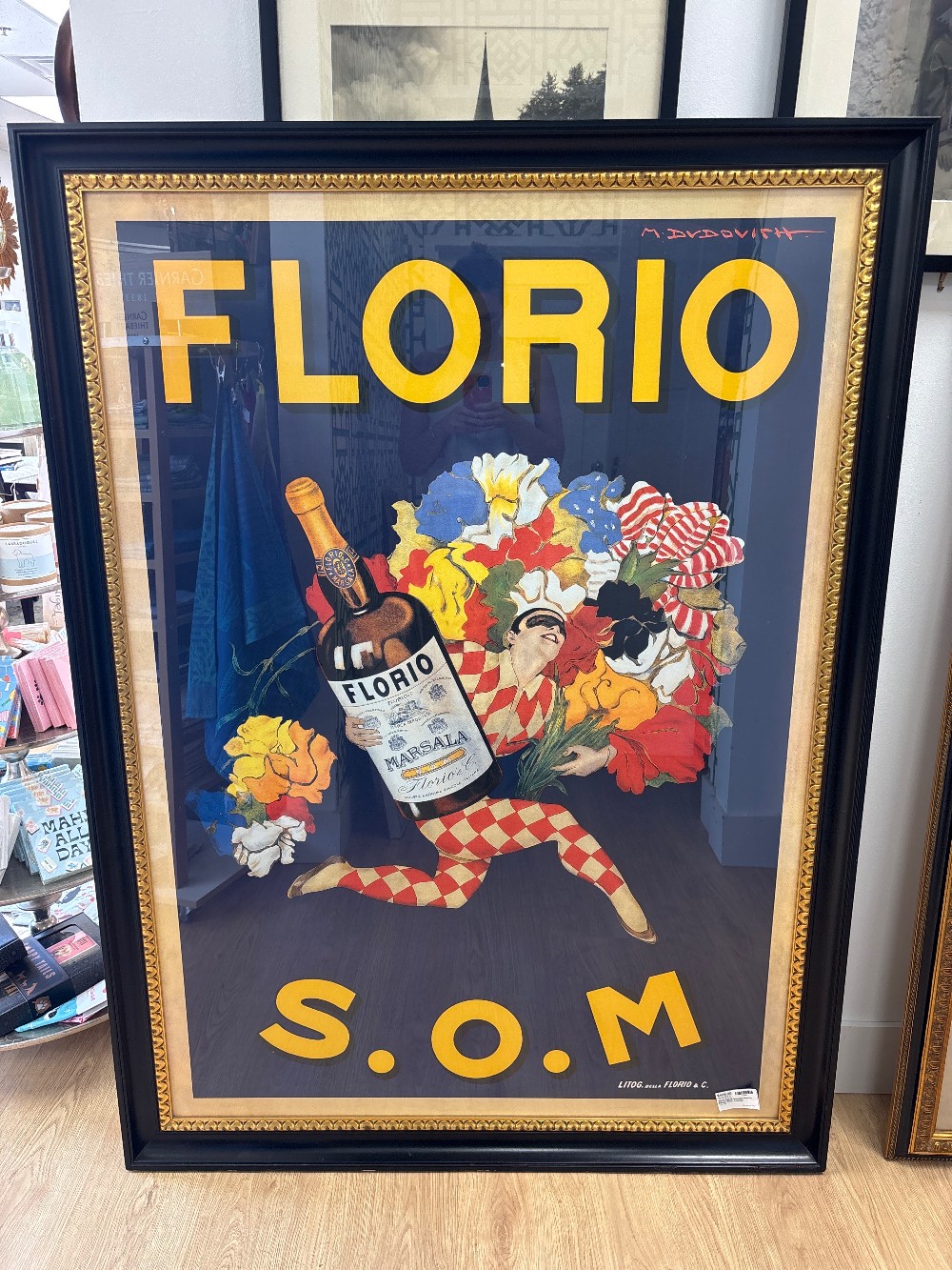 Florio S.O.M. Marsala French Poster Print, Framed