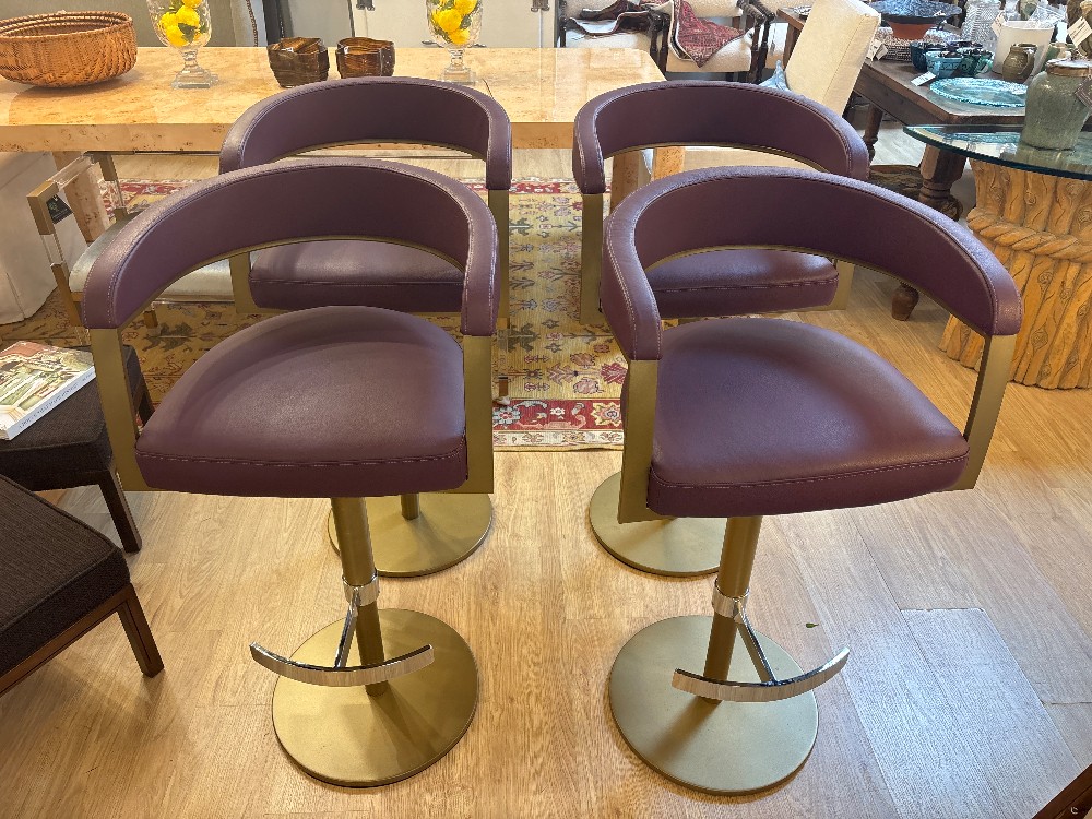 Elite Modern Helix 482B Adjustable Stools - Set of 4