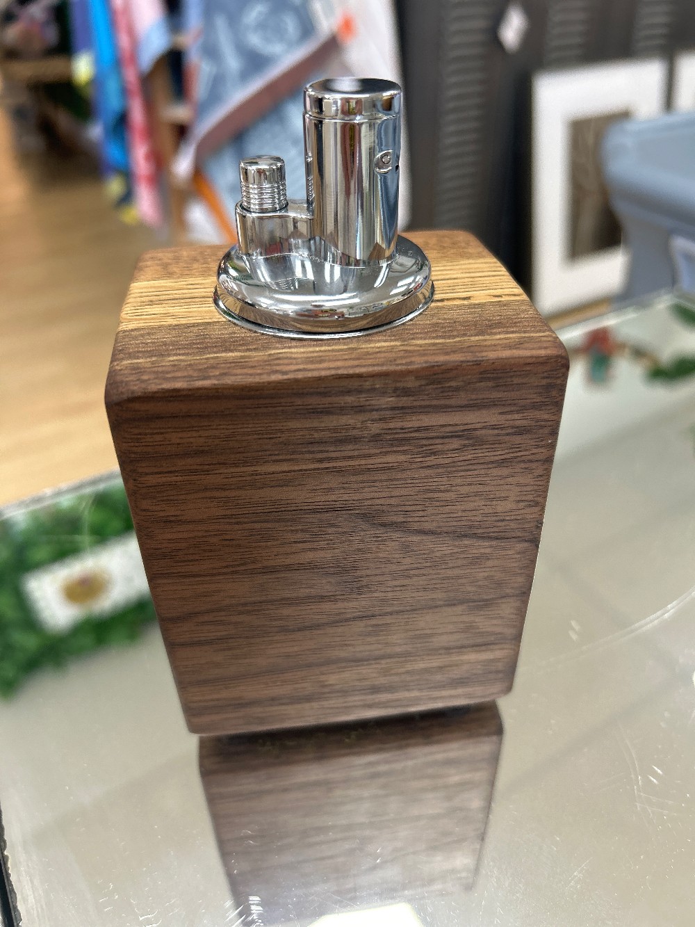 Thomas Hayes Studio Walnut & White Oak Table Lighter