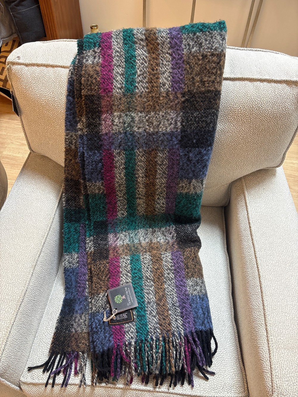 Vintage Missoni Wool Throw Blanket