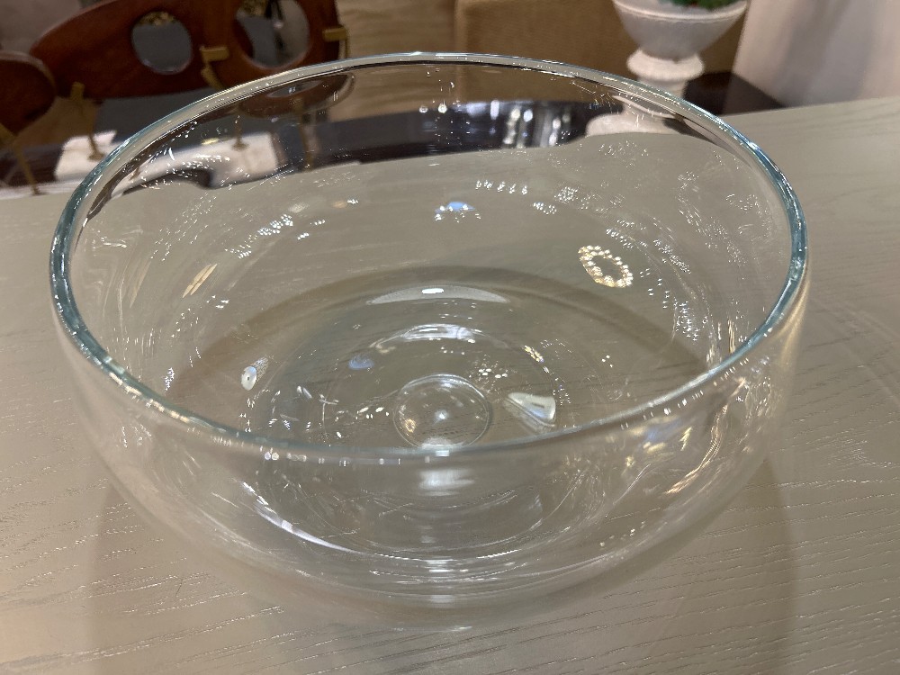 Contemporary Glass Bowl