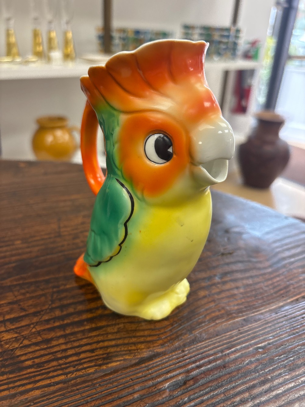Hummel Goebel Parrot Porcelain Creamer, Germany
