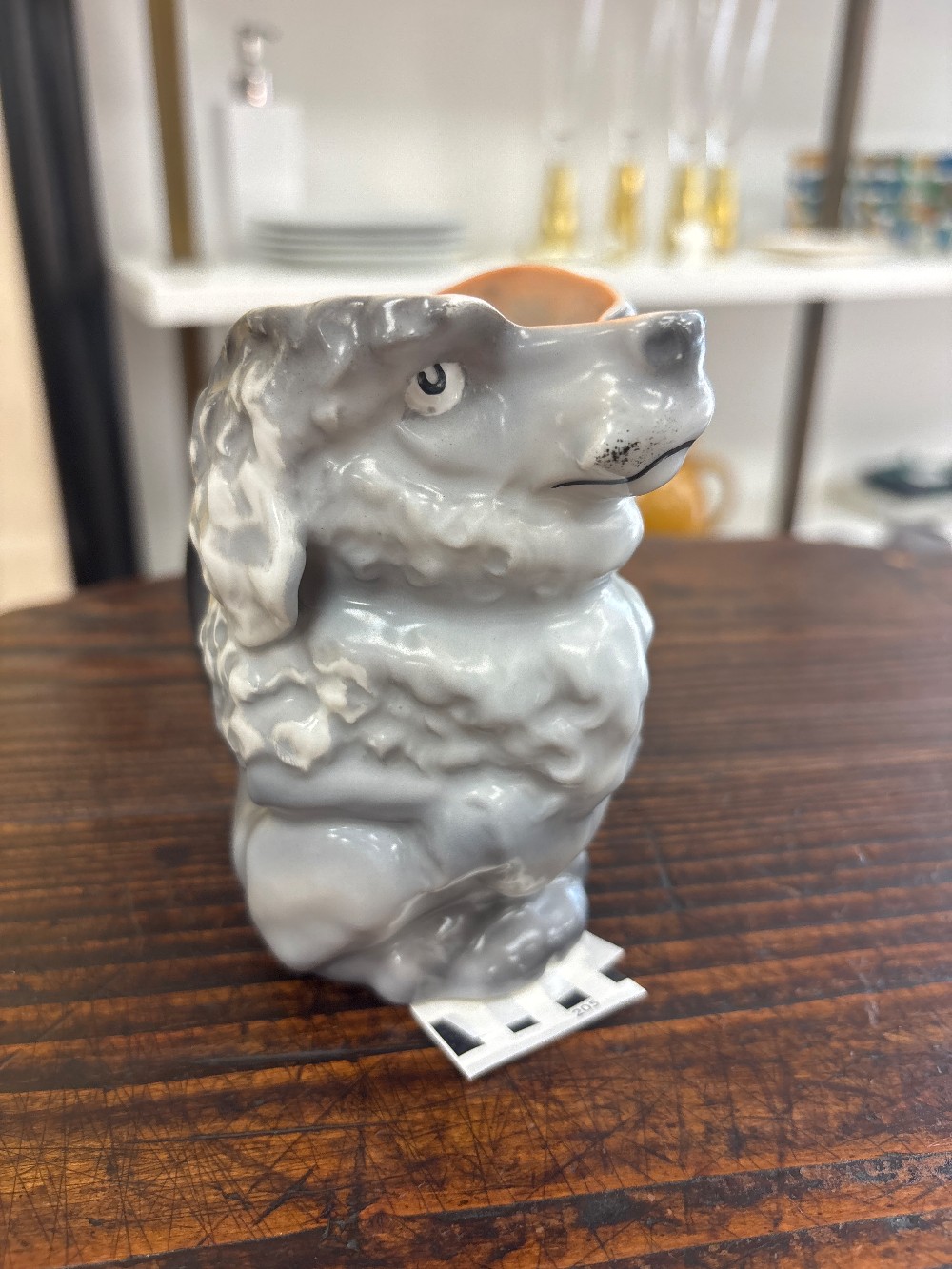 Royal Bayreuth Poodle Porcelain Creamer