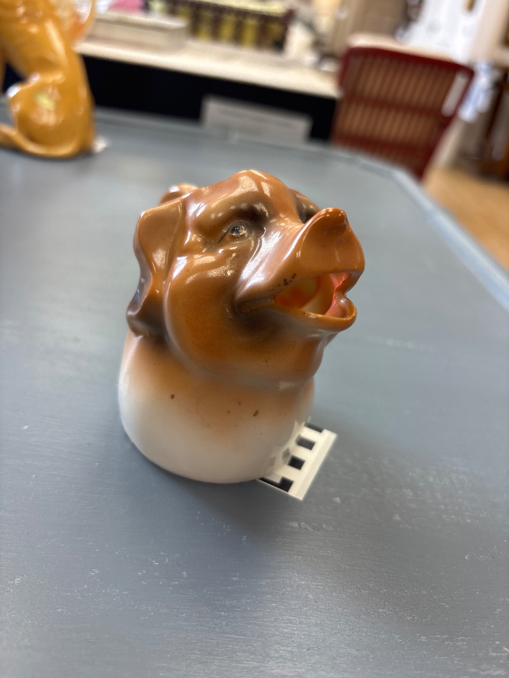 Vintage Porcelain Pig Creamer, Germany