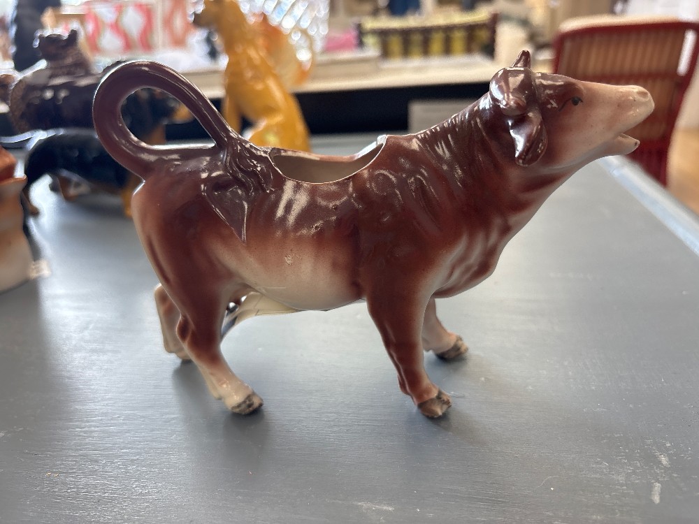 Vintage Porcelain Cow Creamer
