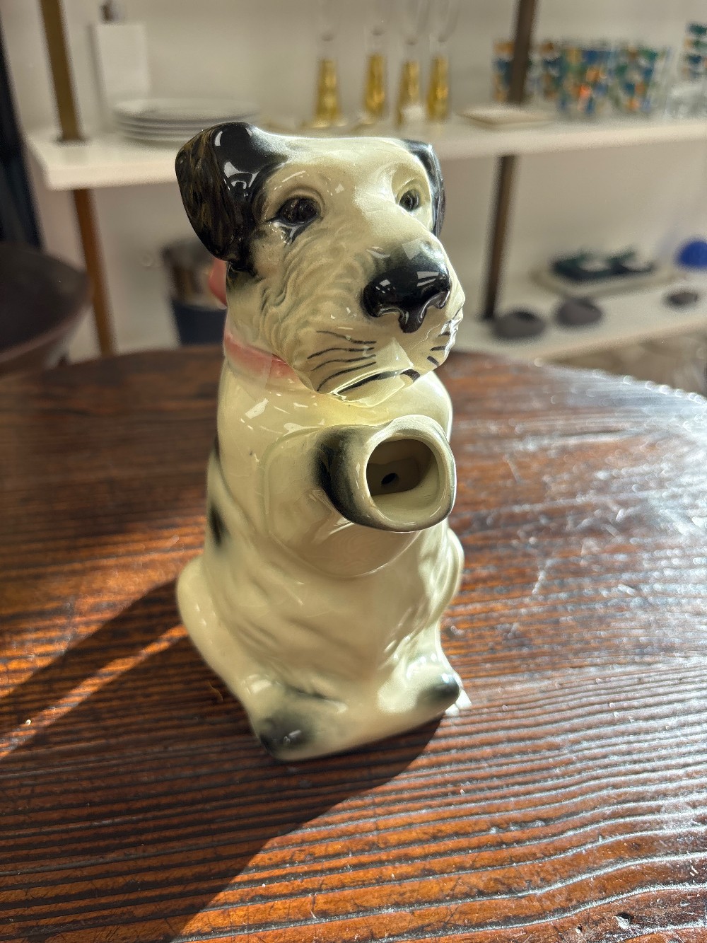 Erphila Terrier Ceramic Teapot, Germany, 1950s