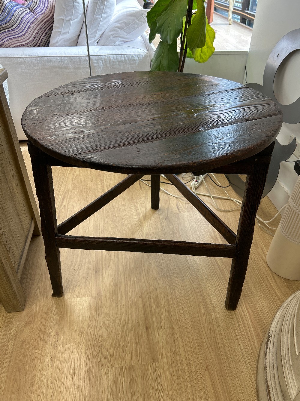 Antique English Cricket Table
