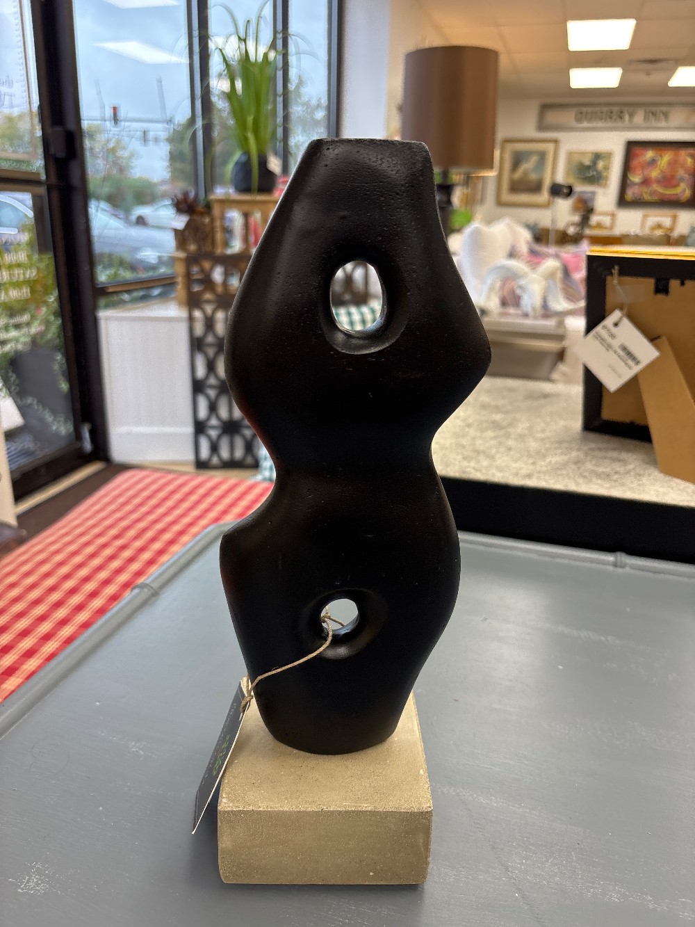 Contemporary Stone Sculpture by Scott Donadio, Signed