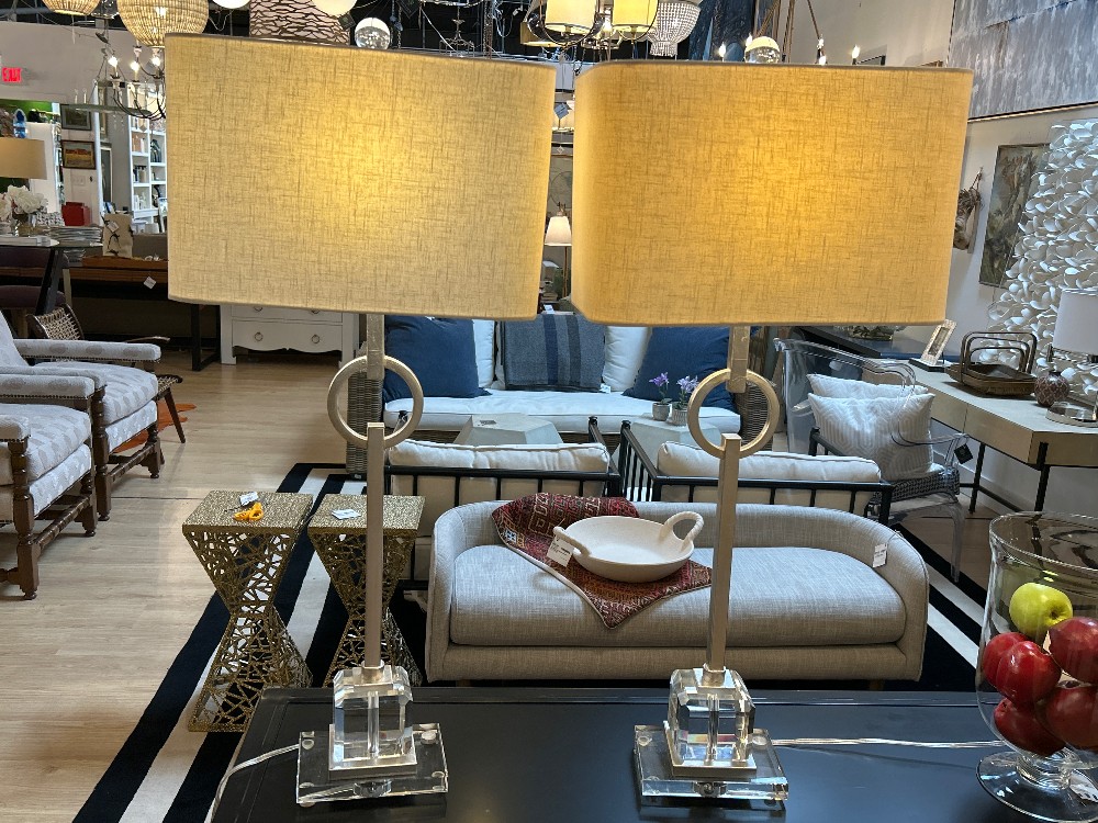Couture Lamps Elaine Buffet Table Lamps, Pair