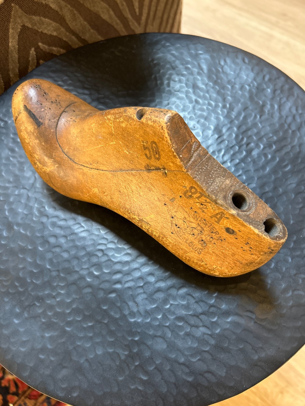 Vintage Wood Cobbler's Shoe Mold