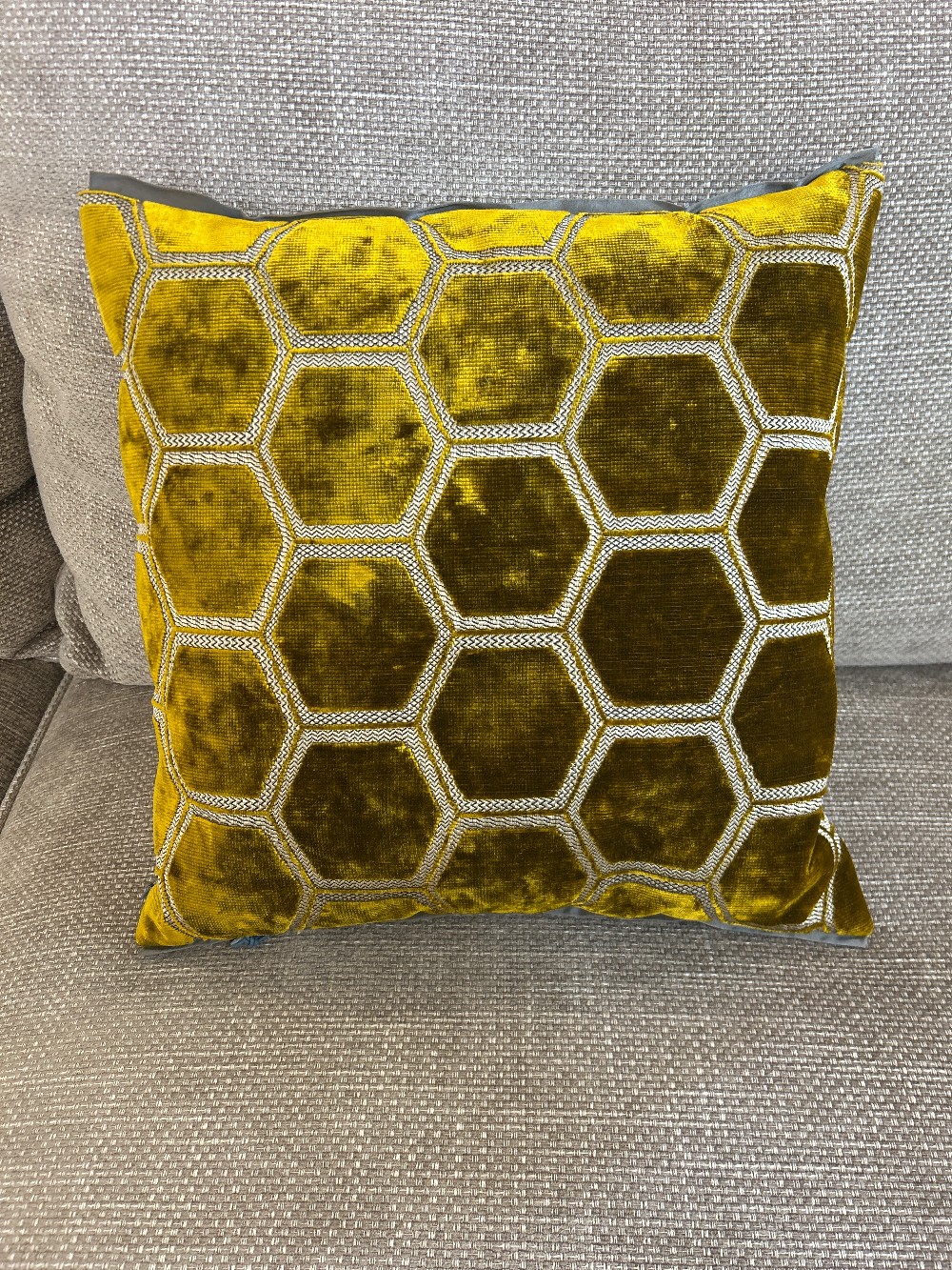 Designers Guild Manipur Ochre Throw Pillow
