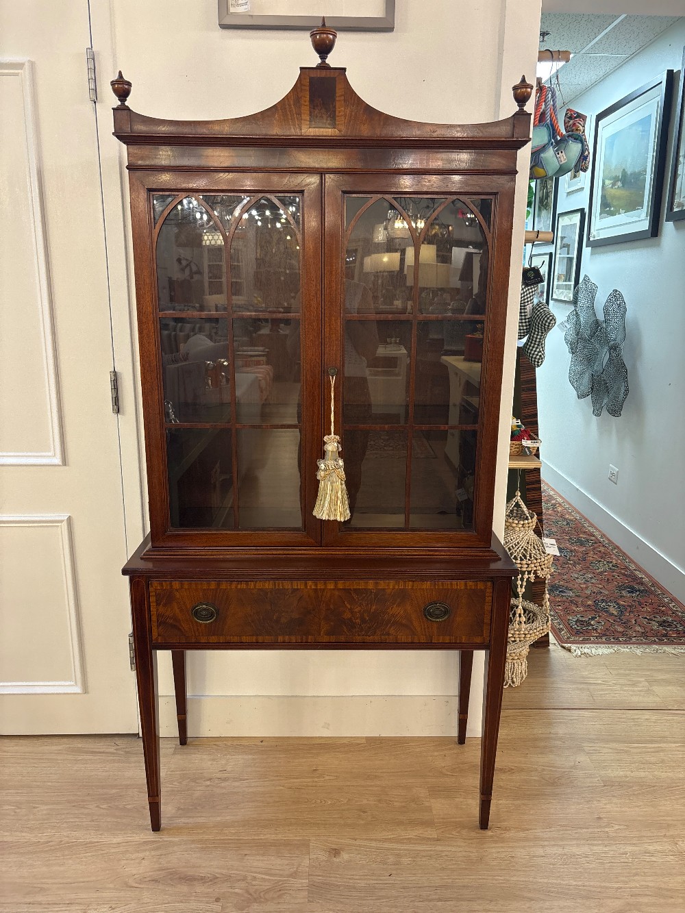 Landstrom Furniture Federal Mahogany Cabinet