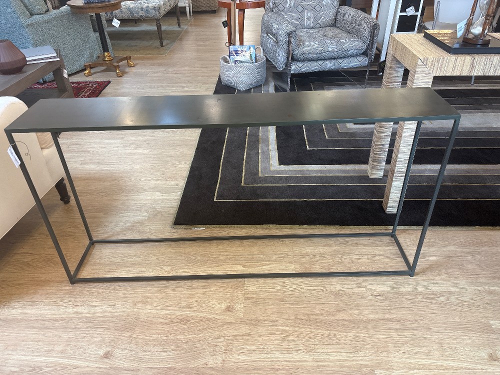 Room & Board Slim Steel Console Table