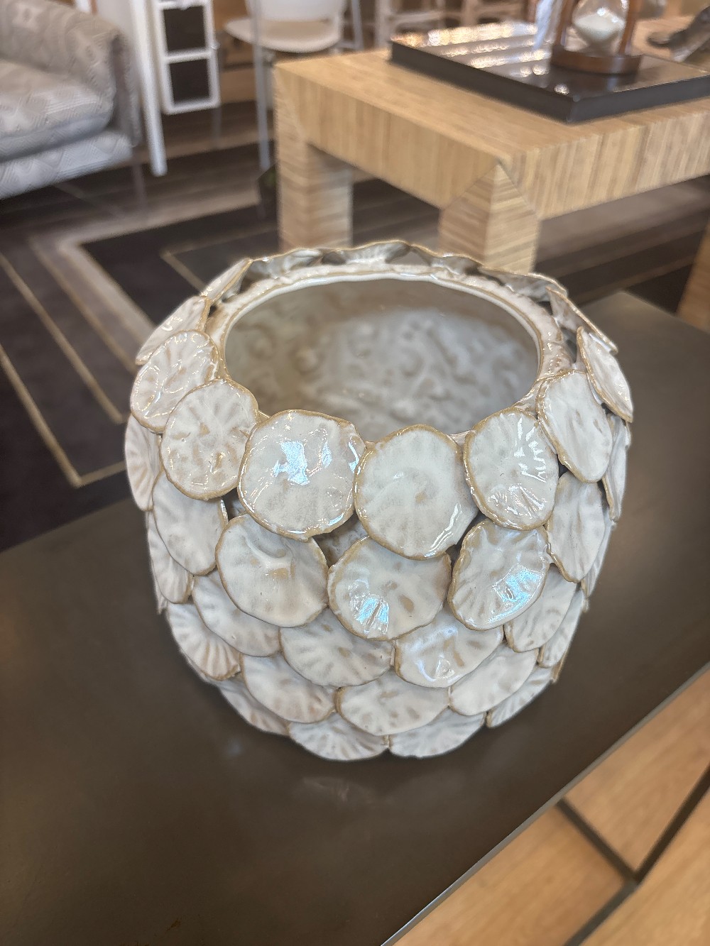 Modern Ceramic Dot Vase