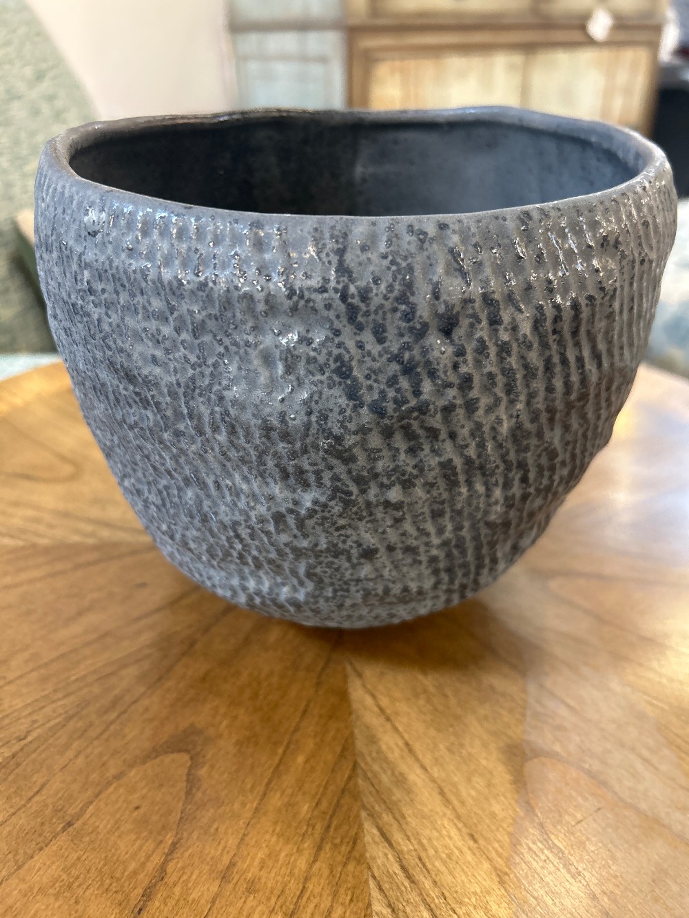Pottery Barn Frasier Collection Textured Ceramic Vase