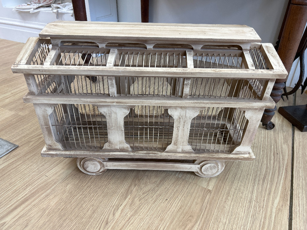Wood Train Car Decorative Birdhouse