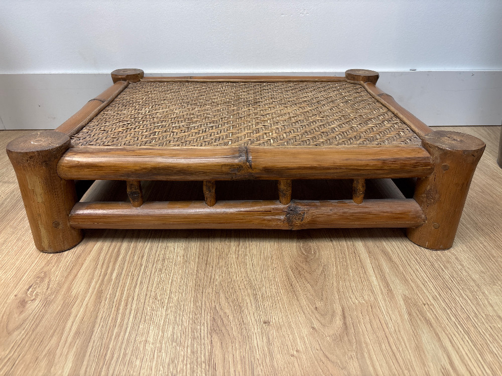 Antonio Budji Layung Bamboo Rattan Tea Table
