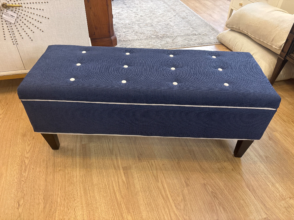 Tufted Storage Bench
