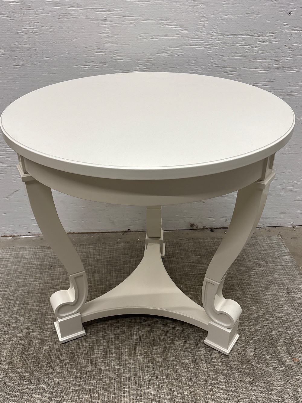 Arteriors Dorothy Lacquered Cabriole Leg Side Table