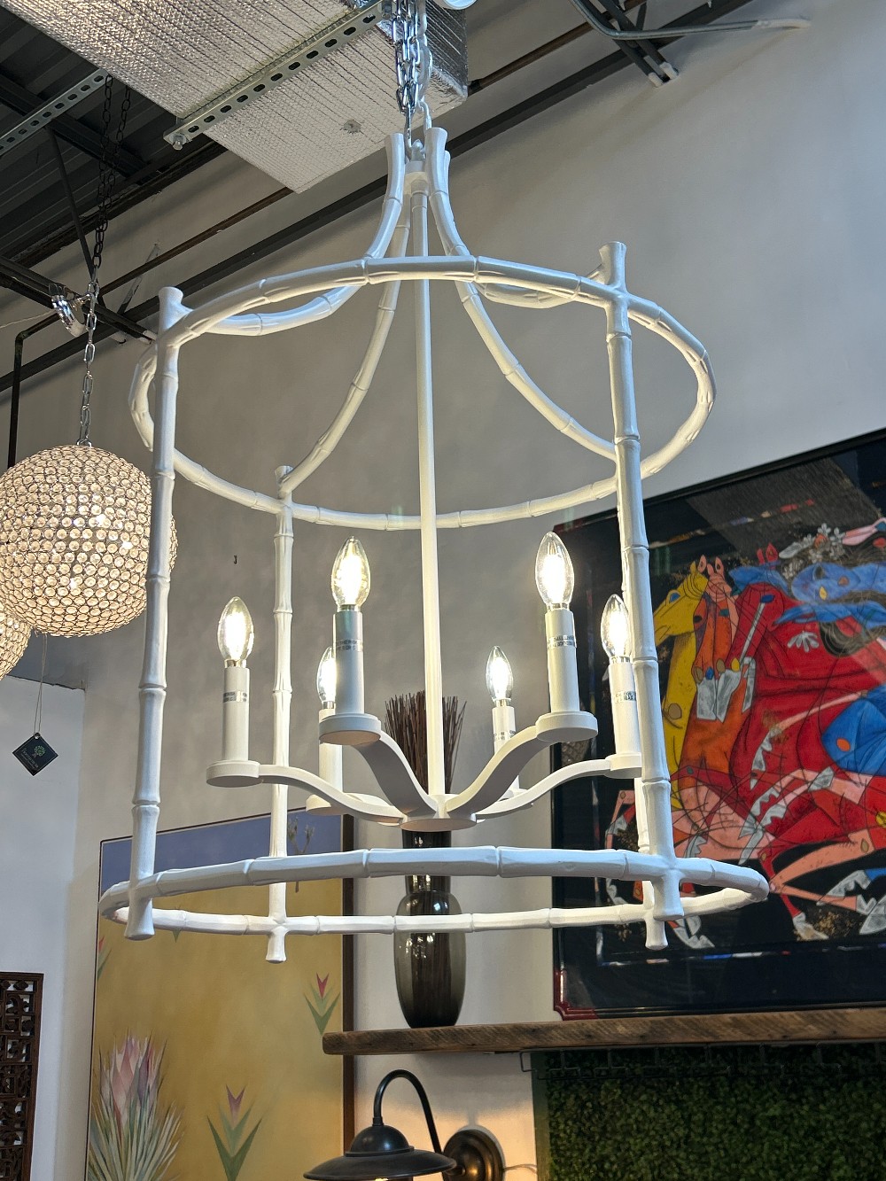 Serena & Lily Montagu Lantern Chandelier