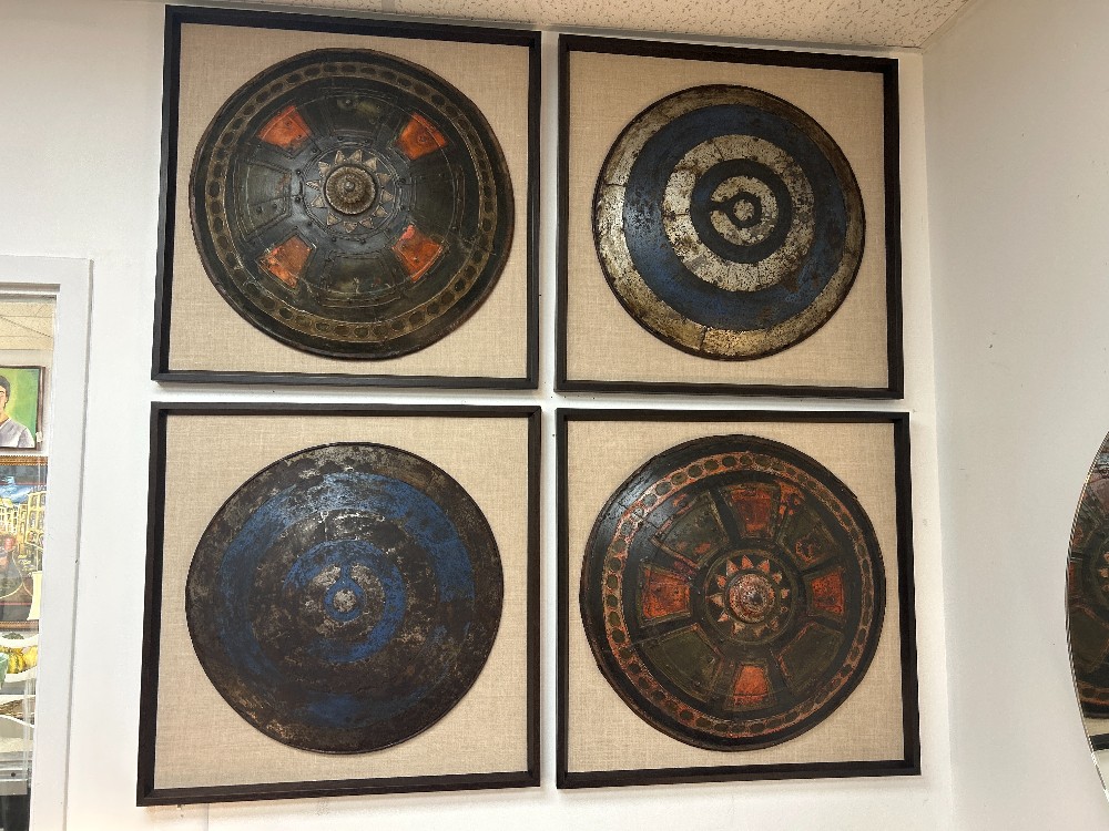 Antique Prop Shield, Pinewood Studios, London, C. 1900