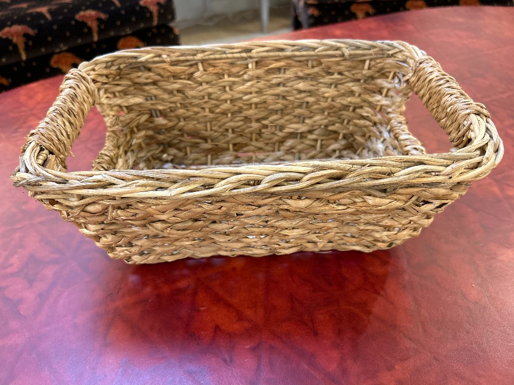 Woven Rattan Basket