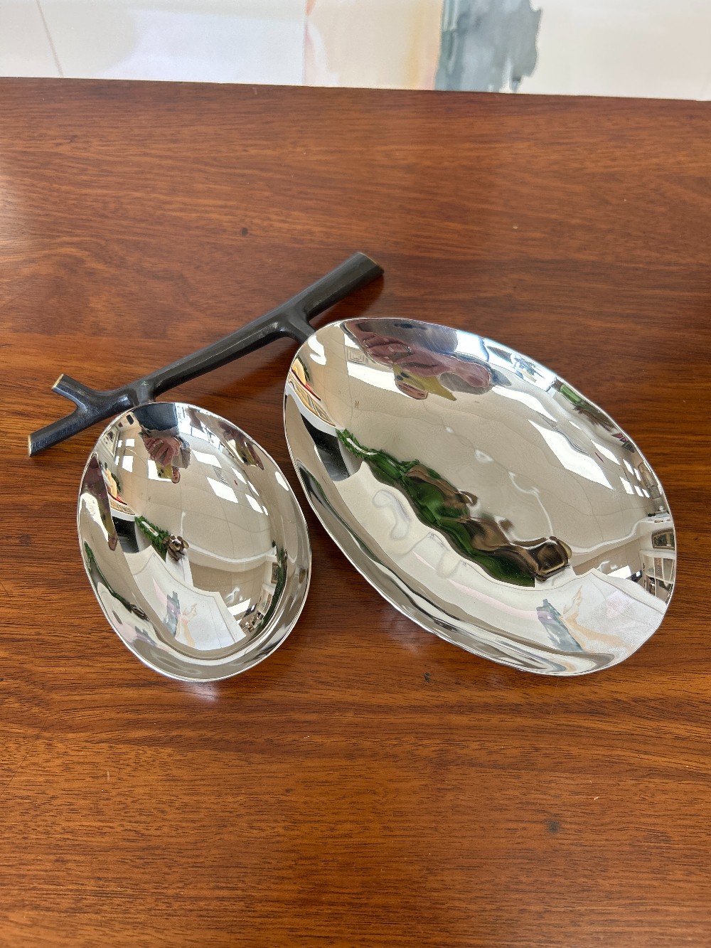 Michael Aram Double Olive Branch Dish