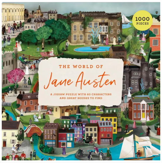 The World  of Jane Austen Puzzle by Michael Storrings