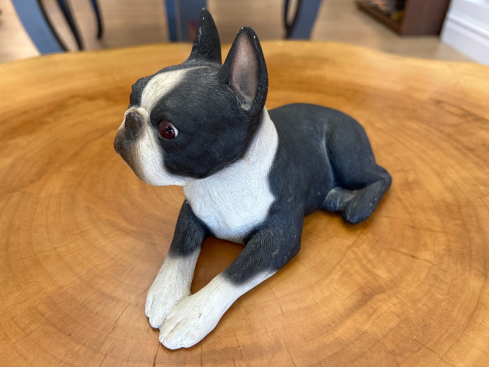 Sandicast Boston Terrier Dog Figurine