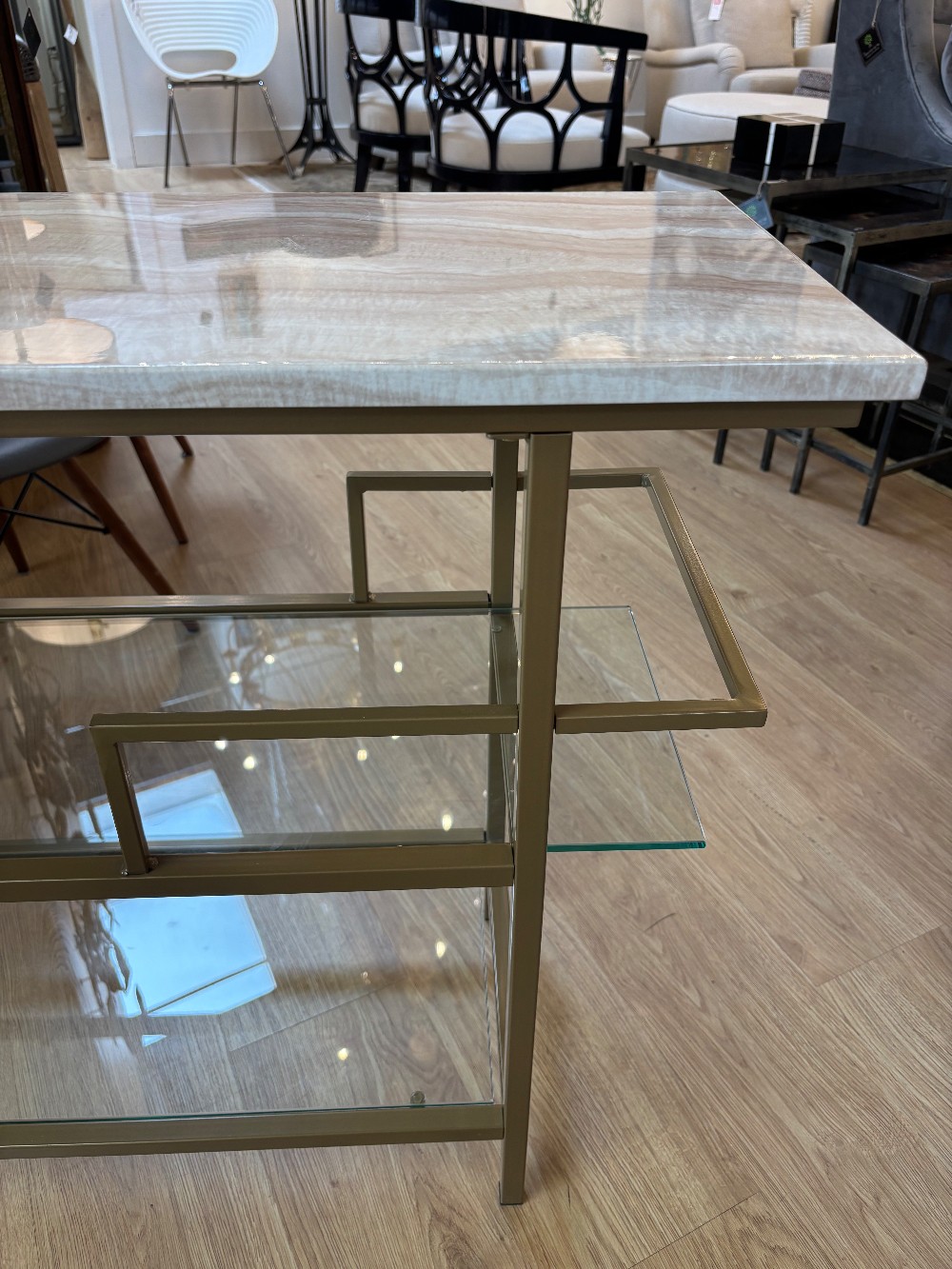 CosmoLiving Barlow 3-Tier Console Table