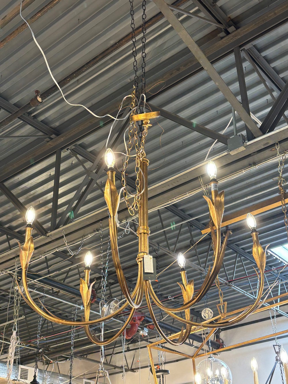 Regina Andrew River Reed Chandelier