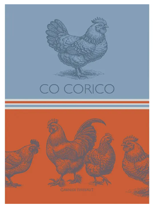 Co Corico Tango Jacquard Kitchen Towel