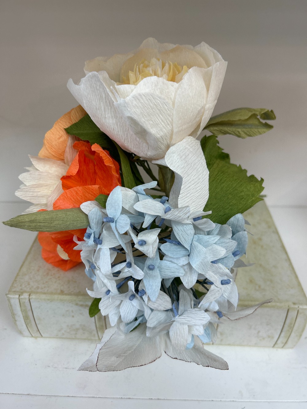 Faux Decorative Flower Bouquet