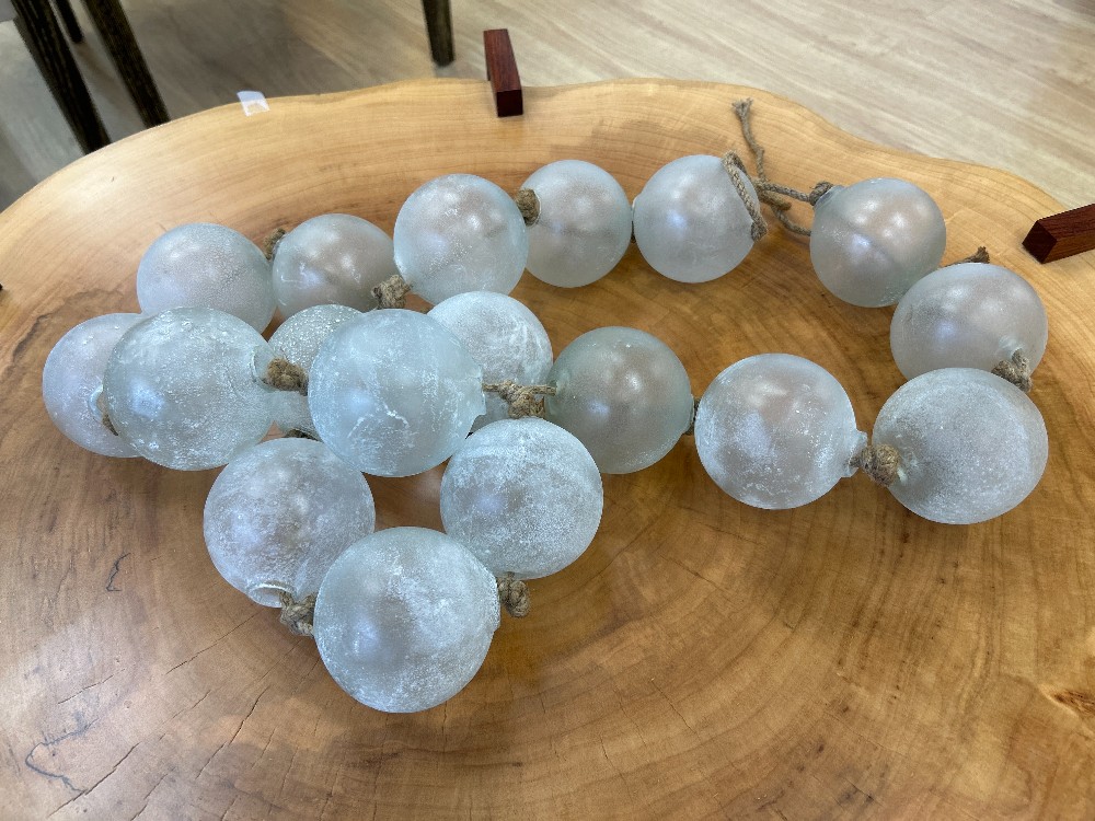 Pottery Barn Oversized Sea Glass Garland