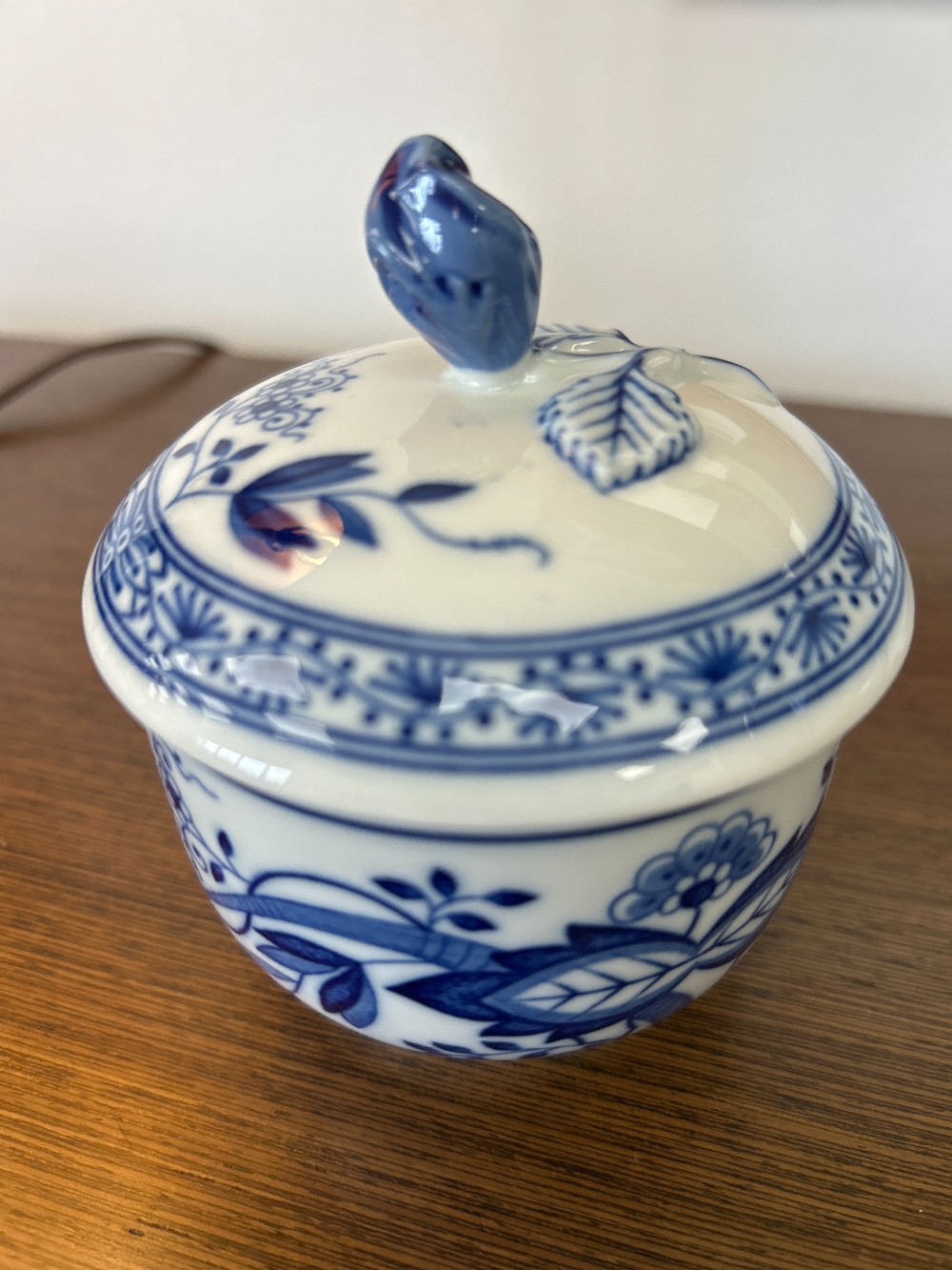 Hutschenreuther Blue & White Porcelain Jar, Germany