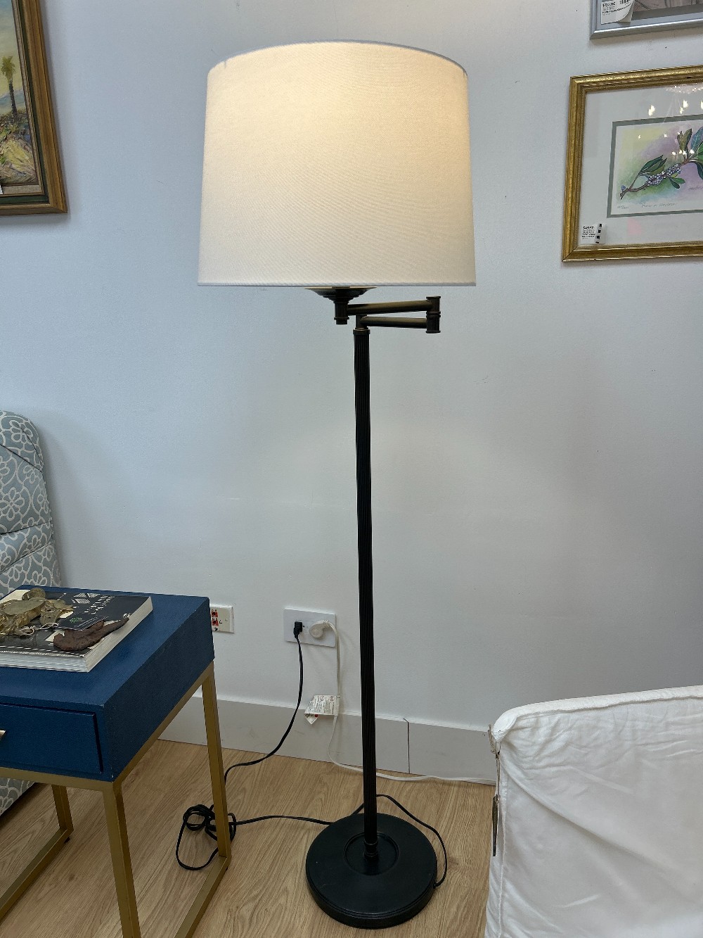 Pottery Barn Articulating Swing Arm Floor Lamp
