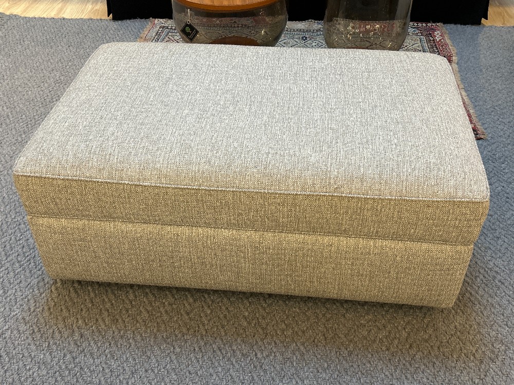 Arhaus Filmore Upholstered Storage Ottoman