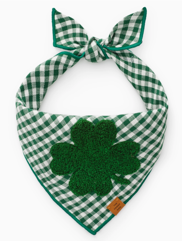 Clover Dog Bandana, Medium