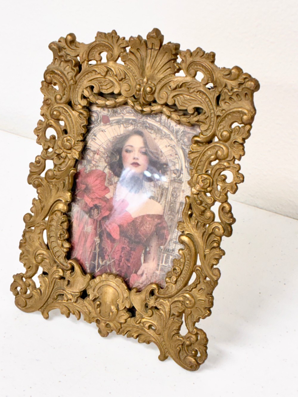 VTG Brass Ornate Frame
