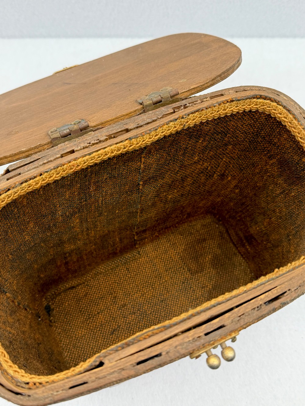 Vtg Basket Purse - Candle Shop - Market - Gift Shop