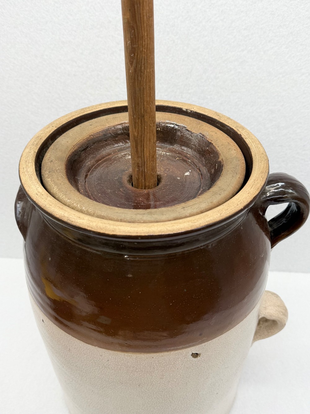 Crock Butter Churn