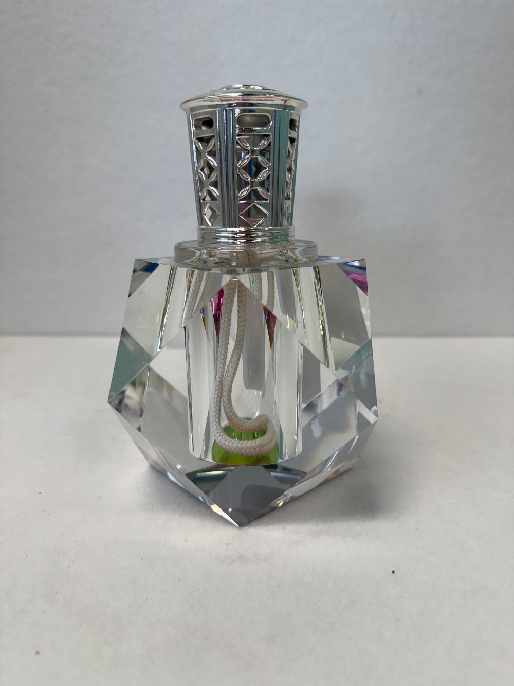 RAINBOW CRYSTAL OIL LAMP LARGE
