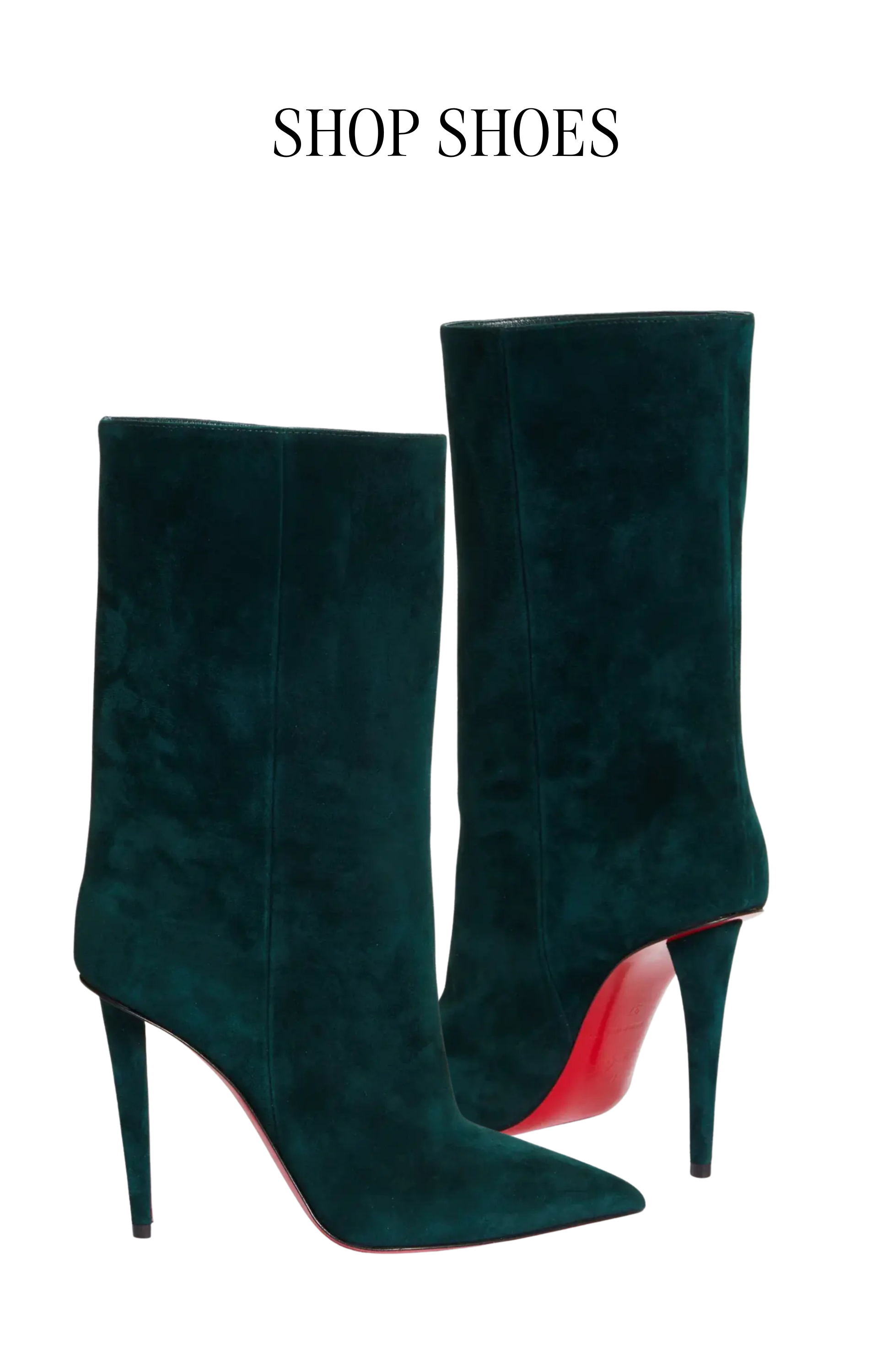 Birdseye view of a pair of gold slip on shoes with a pair of silver shoes behind it.