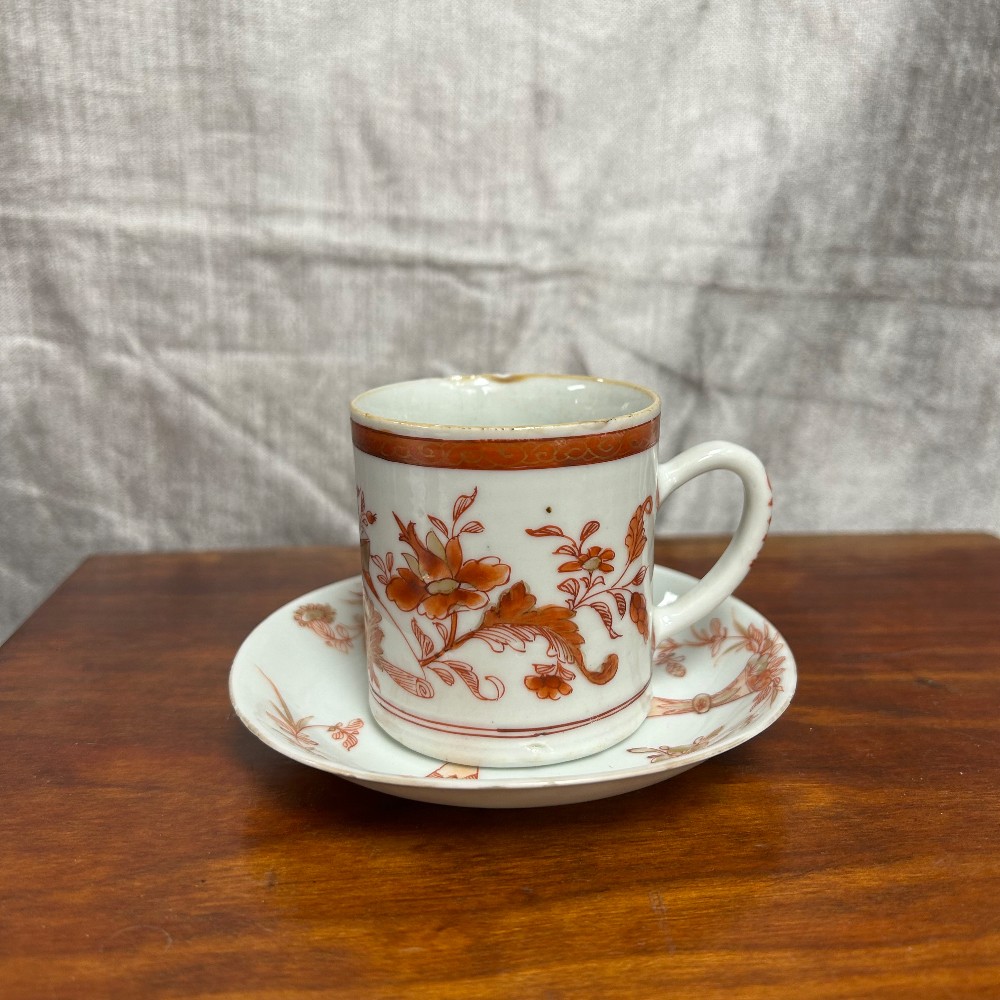 6924-50 Antique Cup and Saucer