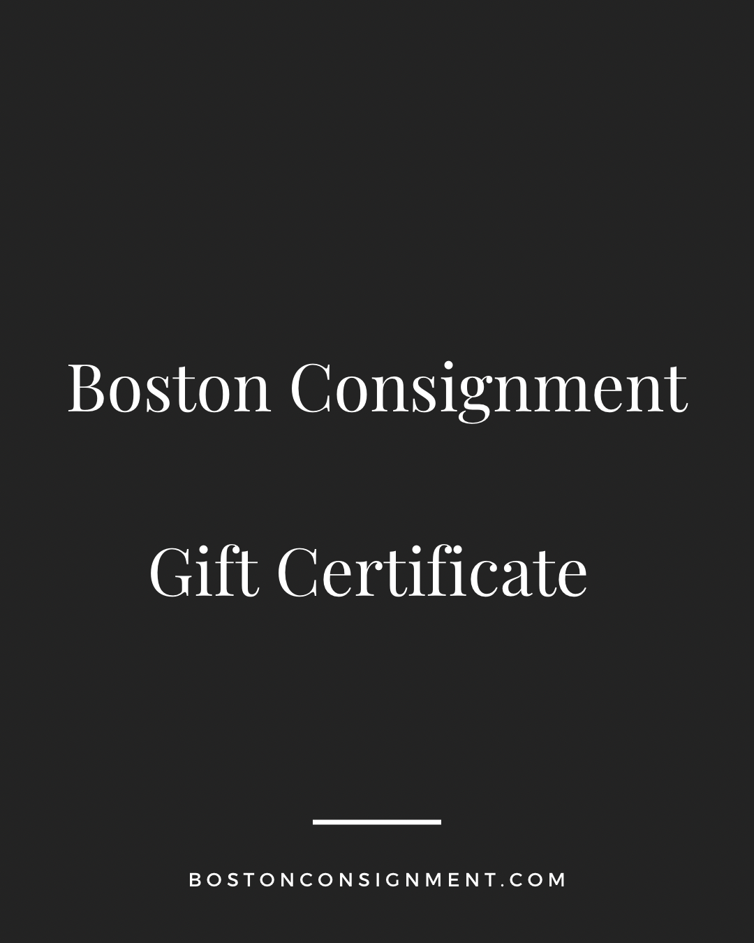 Gift Certificates